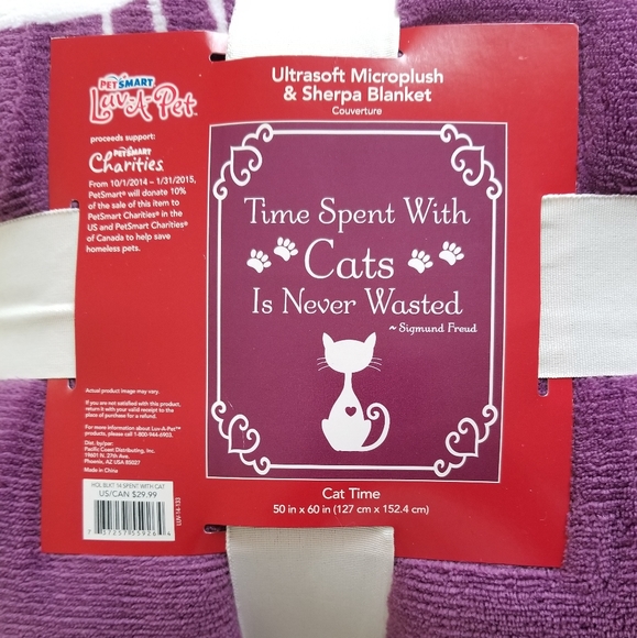 Cat blanket mircoplush - Picture 5 of 6